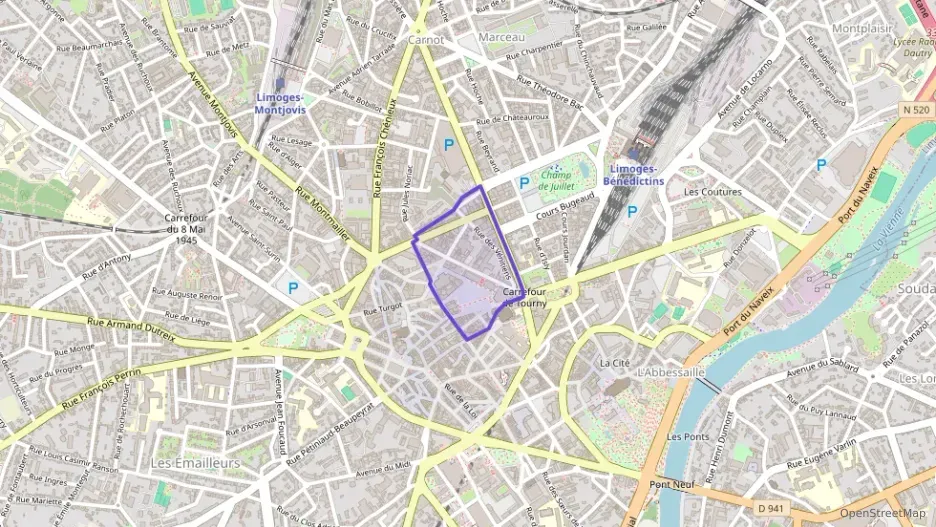 Appartement 50 m² deux pieces à vendre à Limoges Appartement 50 m² deux pieces à vendre à Limoges