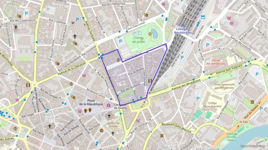 Appartement 124 m² quatre pièces à vendre à Limoges