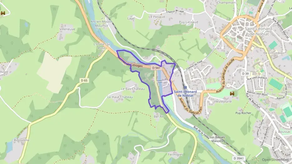 Appartement 51 m² trois pièces à vendre à Saint-Léonard-de-Noblat Appartement 51 m² trois pièces à vendre à Saint-Léonard-de-Noblat