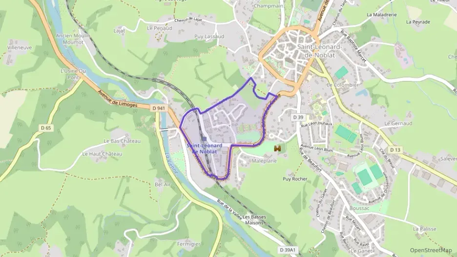 Appartement 47 m² une piece à vendre à Saint-Léonard-de-Noblat