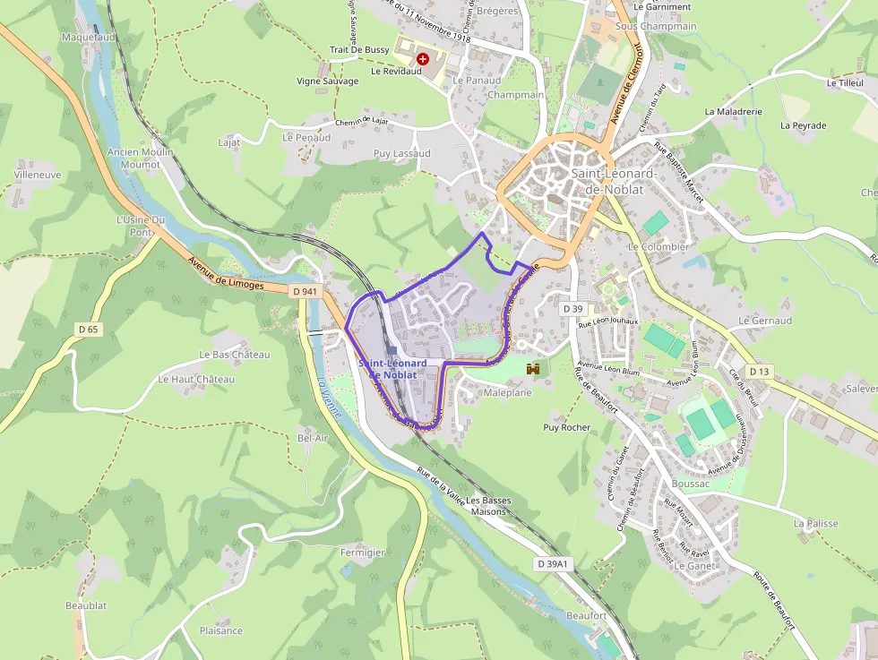 Appartement 56 m² trois pièces à vendre à Saint-Léonard-de-Noblat