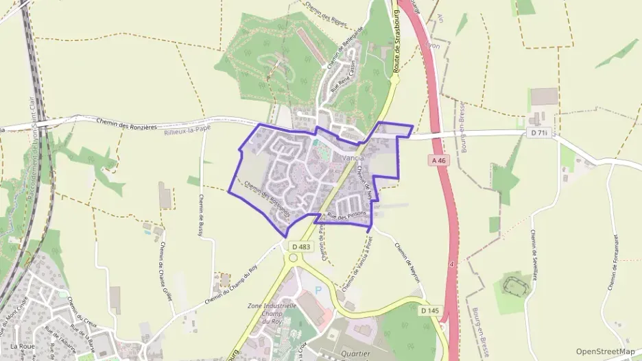 Appartement 62 m² trois pièces à vendre à Rillieux-la-Pape