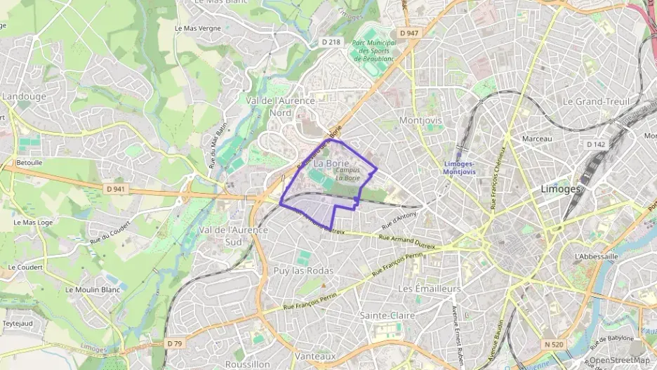 Appartement 62 m² trois pièces à vendre à Limoges