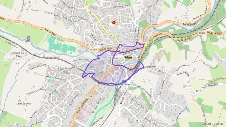 Appartement 56 m² trois pièces à vendre à L`Arbresle