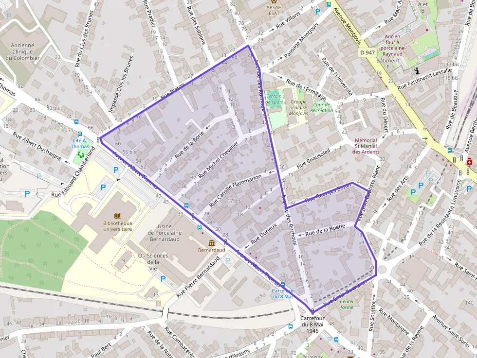 Appartement 80 m² trois pièces à vendre à Limoges