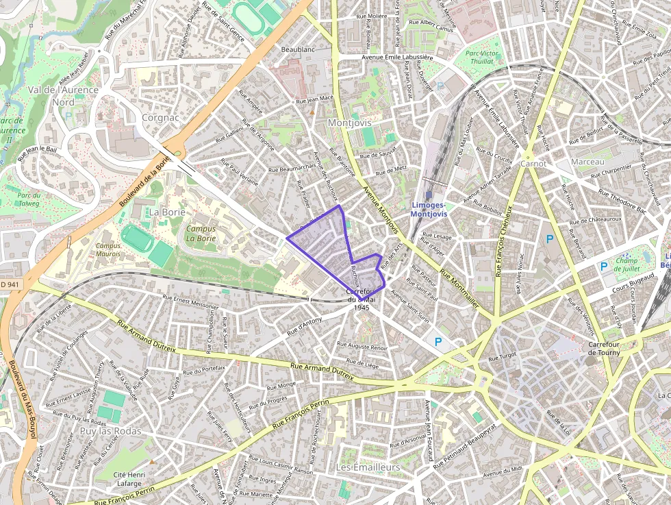 Appartement 80 m² trois pièces à vendre à Limoges