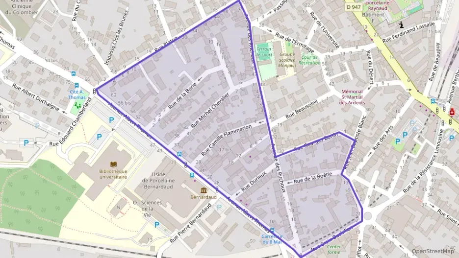 Appartement 36 m² deux pieces à vendre à Limoges