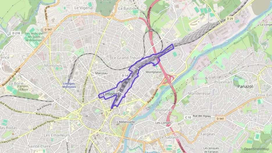 Appartement 40 m² une piece à vendre à Limoges Appartement 40 m² une piece à vendre à Limoges