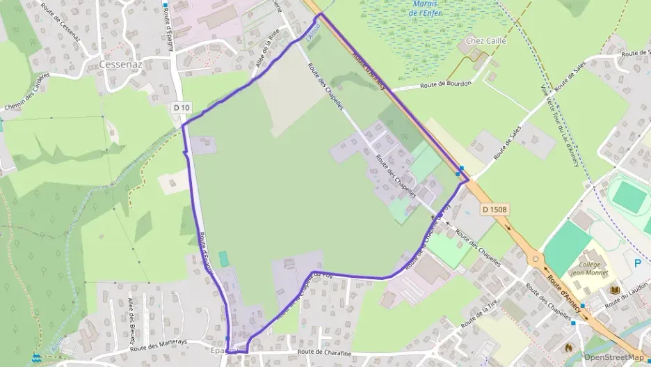 Appartement 84 m² trois pièces à vendre à Saint-Jorioz Appartement 84 m² trois pièces à vendre à Saint-Jorioz