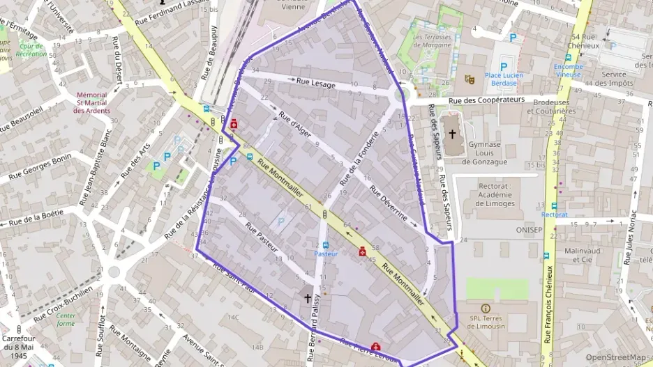 Appartement 100 m² quatre pièces à vendre à Limoges Appartement 100 m² quatre pièces à vendre à Limoges