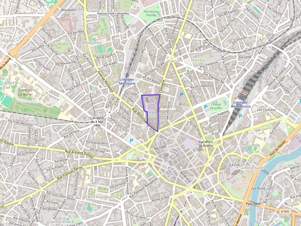 Appartement 69 m² deux pieces à vendre à Limoges