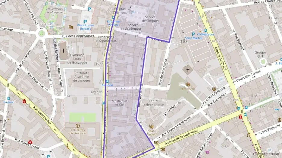 Appartement 59 m² deux pieces à vendre à Limoges