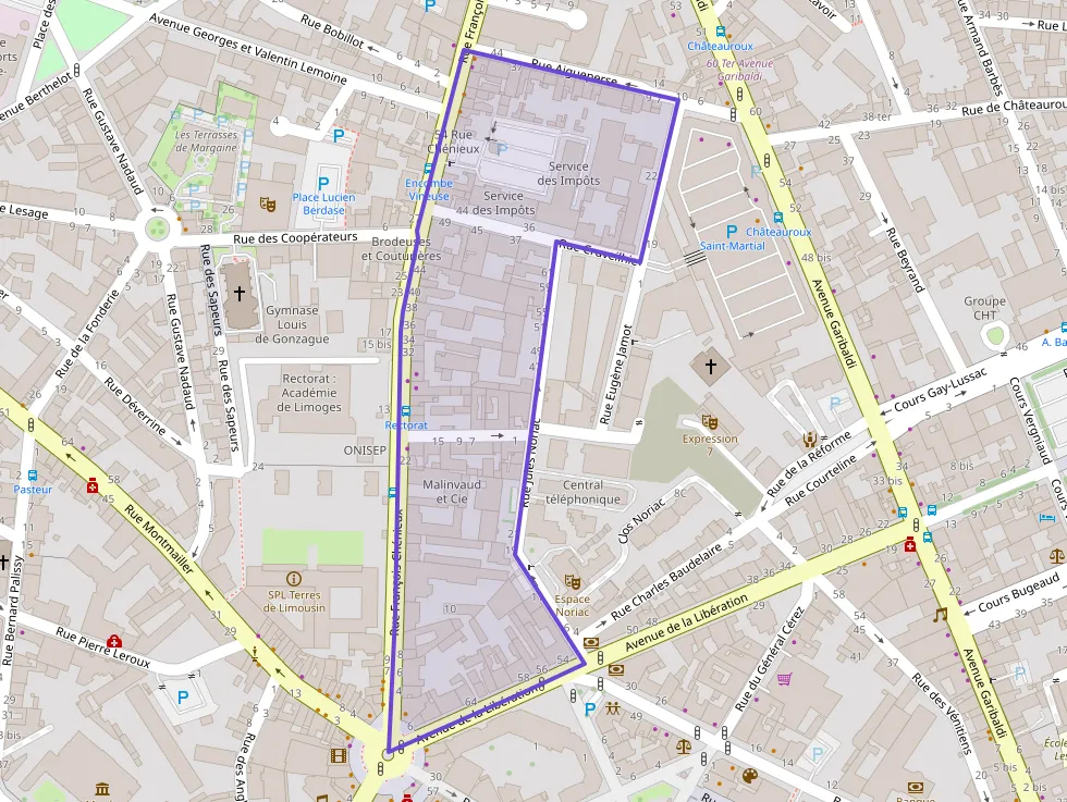 Appartement 35 m² une piece à vendre à Limoges