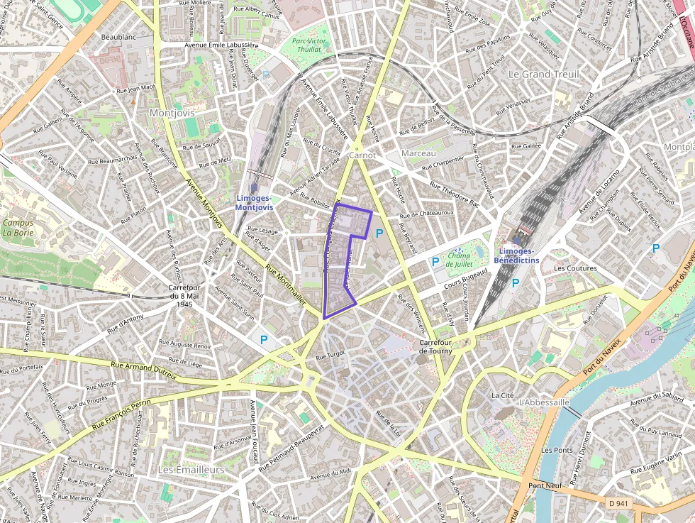 Appartement 35 m² une piece à vendre à Limoges