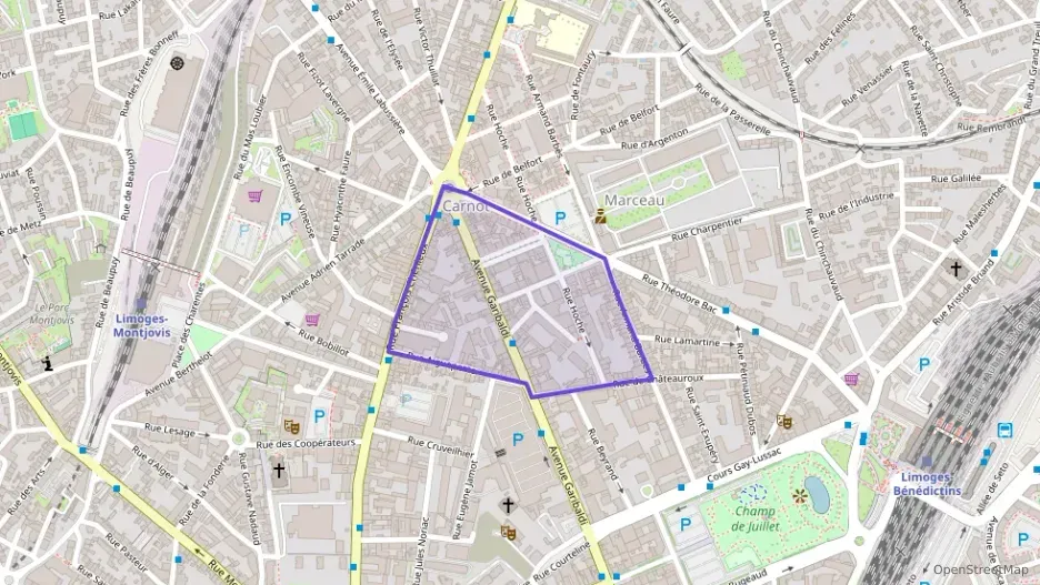 Appartement 60 m² deux pieces à vendre à Limoges