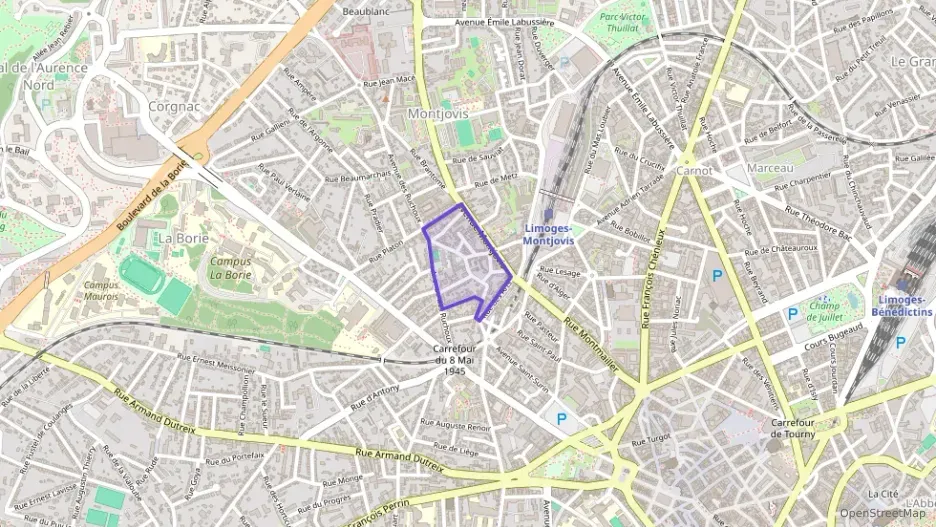 Appartement 41 m² deux pieces à vendre à Limoges Appartement 41 m² deux pieces à vendre à Limoges