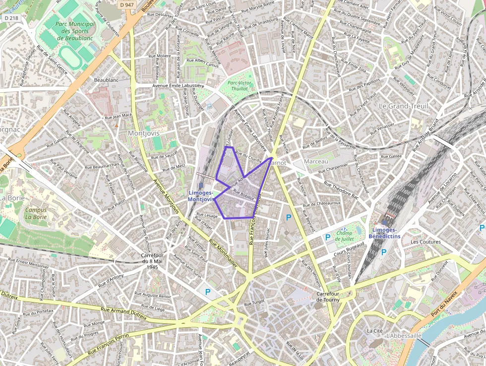 Appartement 28 m² une piece à vendre à Limoges