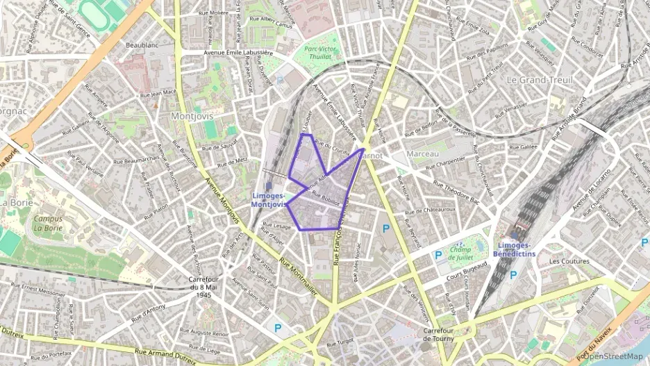 Appartement 28 m² une piece à vendre à Limoges