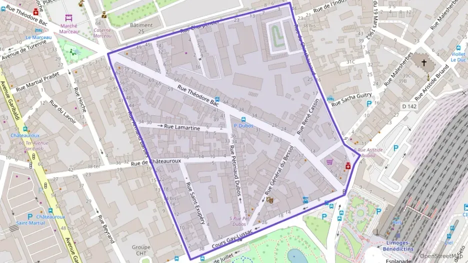 Appartement 87 m² quatre pièces à vendre à Limoges