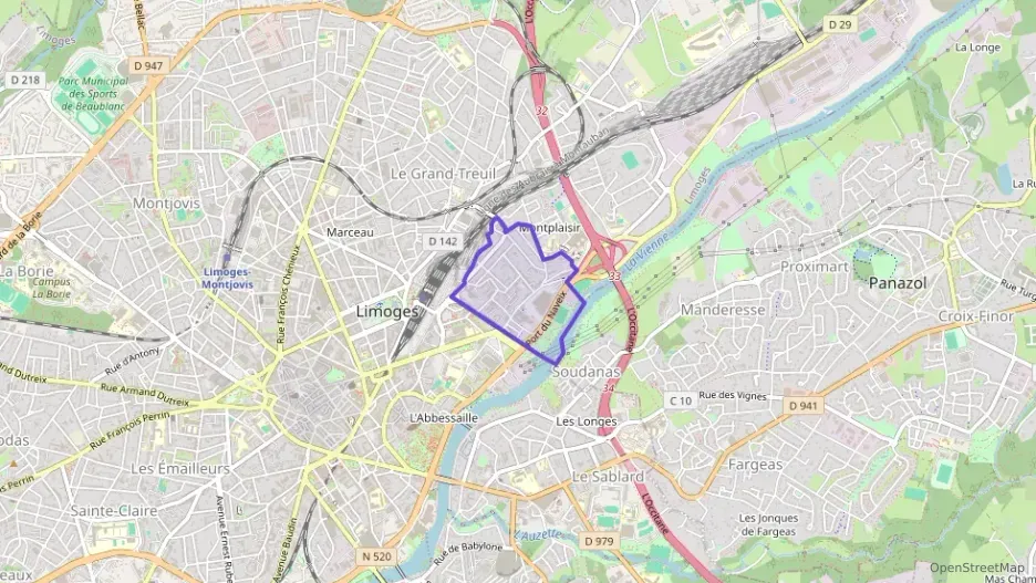 Appartement 64 m² trois pièces à vendre à Limoges Appartement 64 m² trois pièces à vendre à Limoges