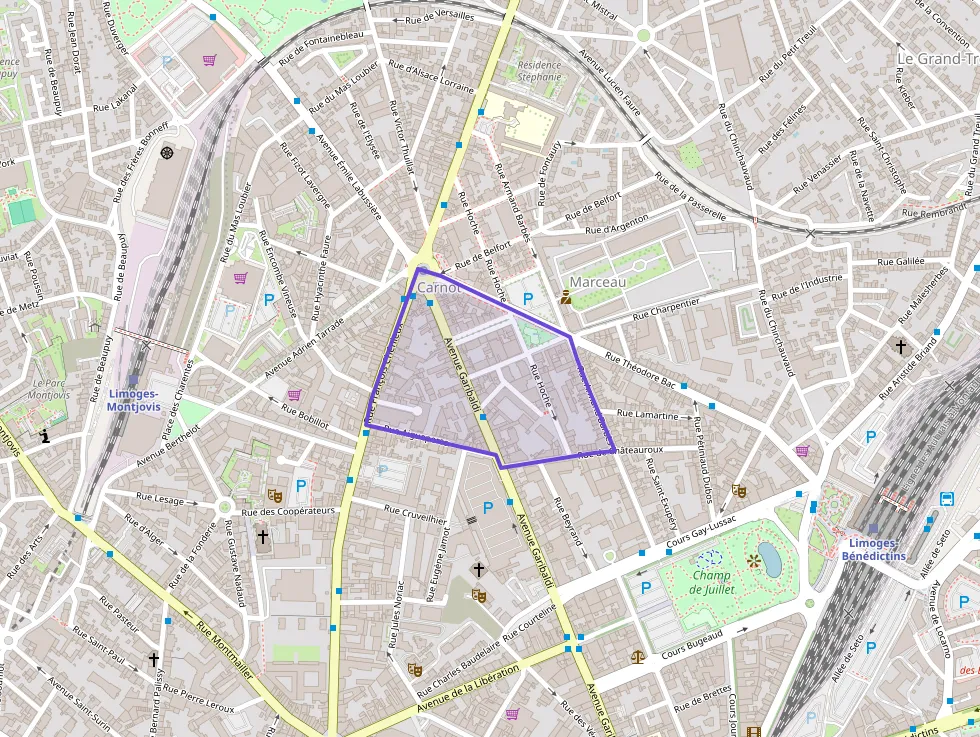 Appartement 65 m² trois pièces à vendre à Limoges