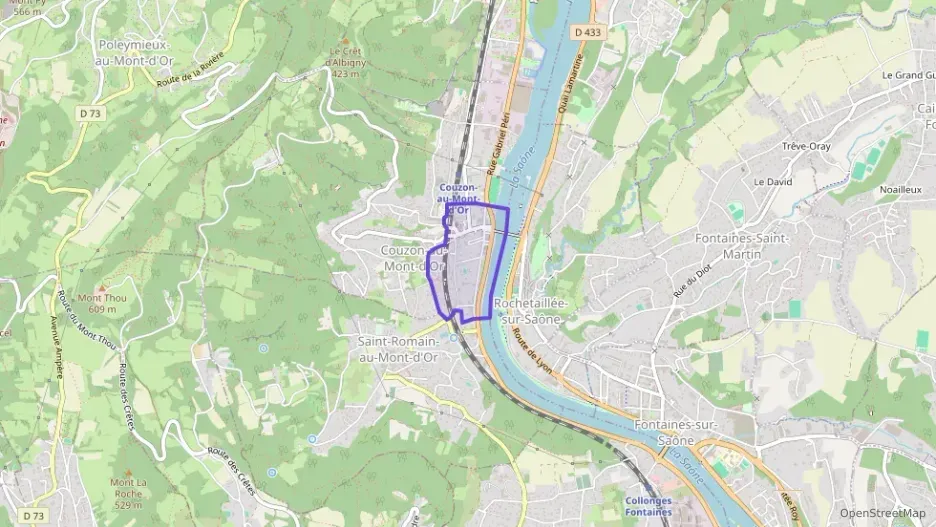 Appartement 117 m² trois pièces à vendre à Couzon-au-Mont-d`Or