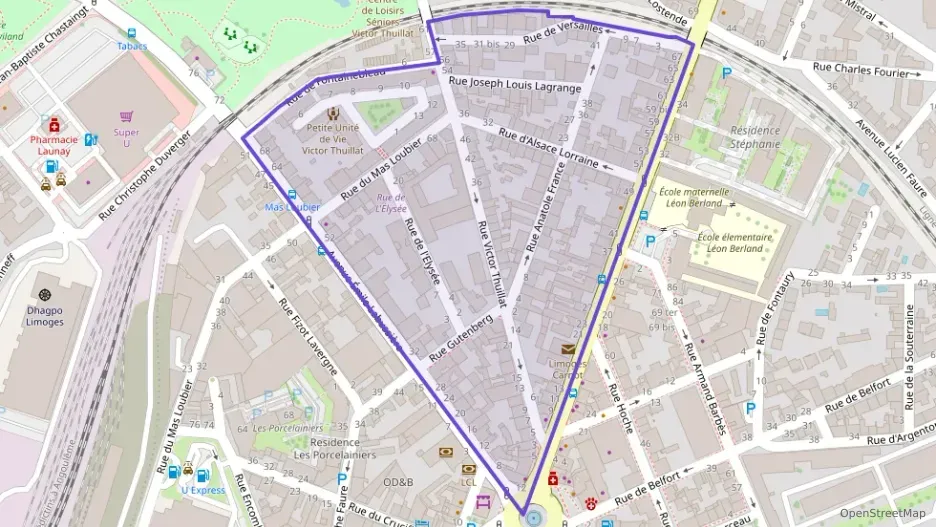 Appartement 26 m² deux pieces à vendre à Limoges