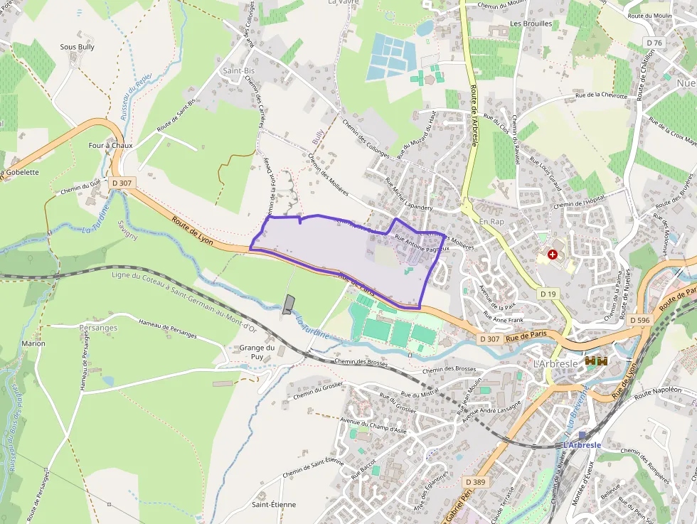 Appartement 63 m² quatre pièces à vendre à L`Arbresle