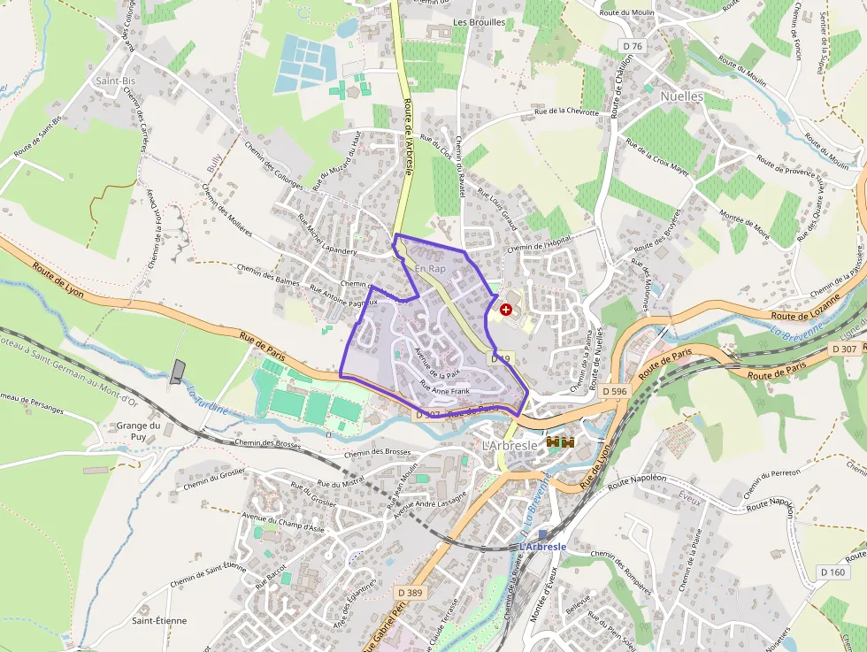 Appartement 75 m² trois pièces à vendre à L`Arbresle