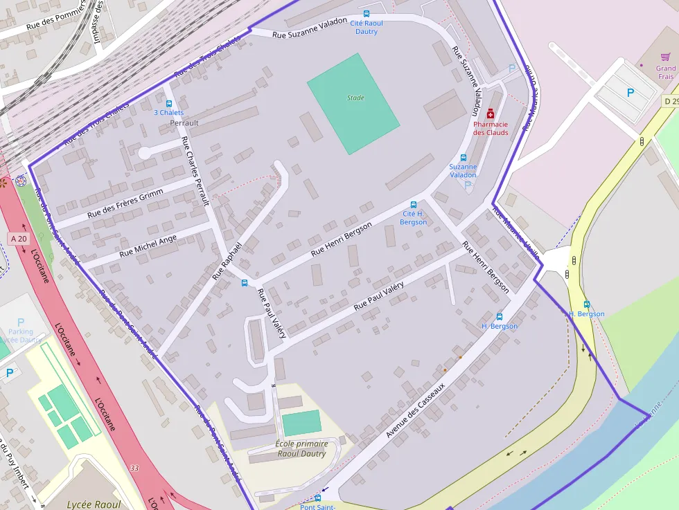 Appartement 71 m² quatre pièces à vendre à Limoges