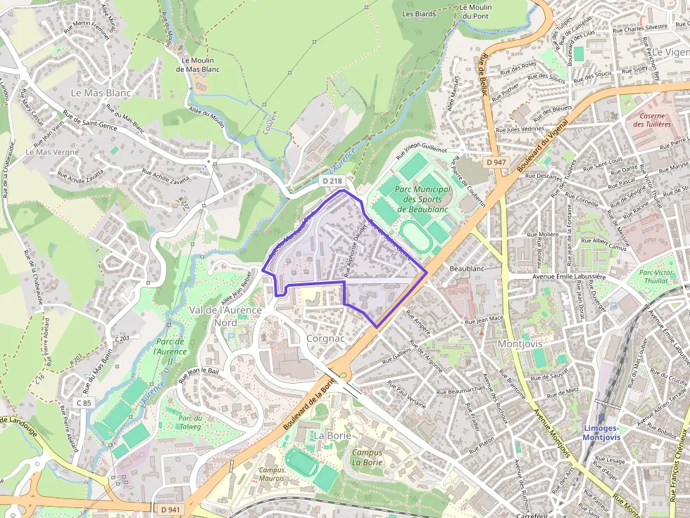 Appartement 55 m² deux pieces à vendre à Limoges