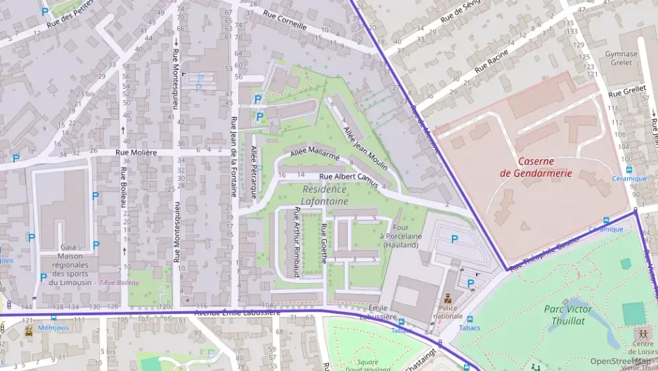 Appartement 80 m² deux pieces à vendre à Limoges