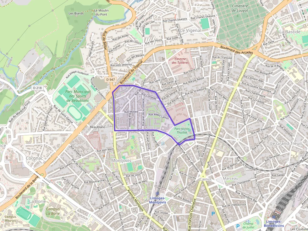 Appartement 80 m² deux pieces à vendre à Limoges