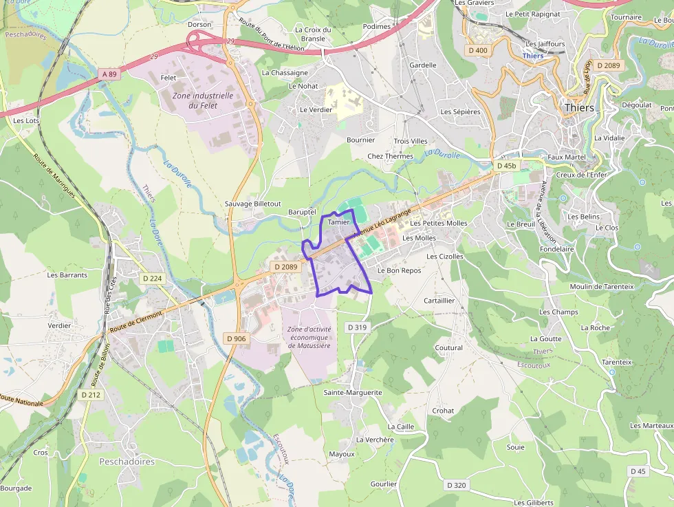 Appartement 94 m² deux pieces à vendre à Thiers