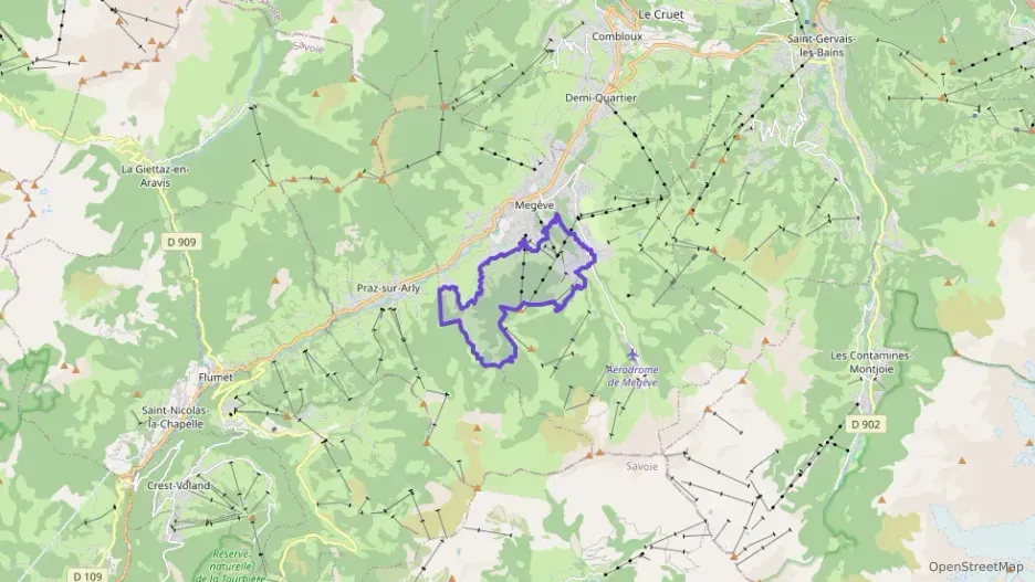 Appartement 73 m² trois pièces à vendre à Megève Appartement 73 m² trois pièces à vendre à Megève
