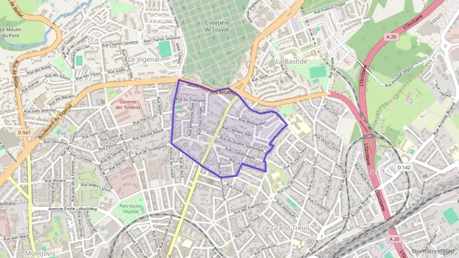 Appartement 65 m² trois pièces à vendre à Limoges Appartement 65 m² trois pièces à vendre à Limoges