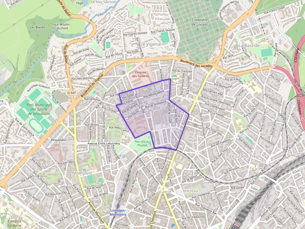 Appartement 19 m² une piece à vendre à Limoges