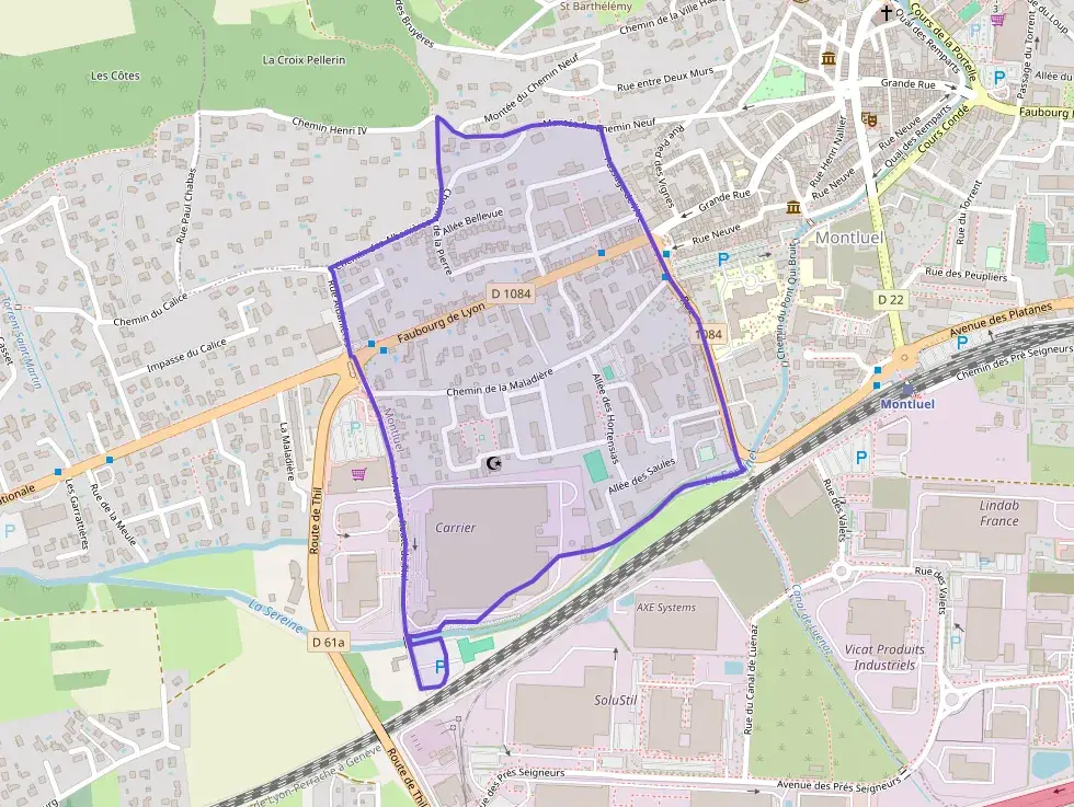 Appartement 72 m² trois pièces à vendre à Montluel