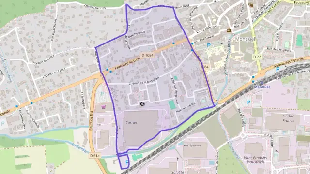 Appartement 72 m² trois pièces à vendre à Montluel