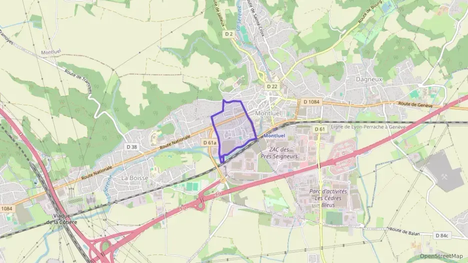 Appartement 60 m² deux pieces à vendre à Montluel