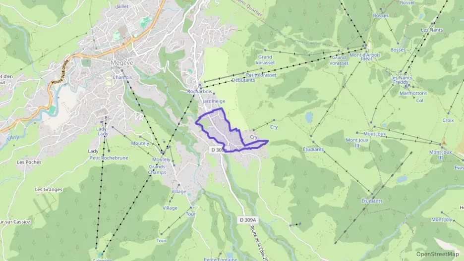 Appartement 30 m² deux pieces à vendre à Megève Appartement 30 m² deux pieces à vendre à Megève