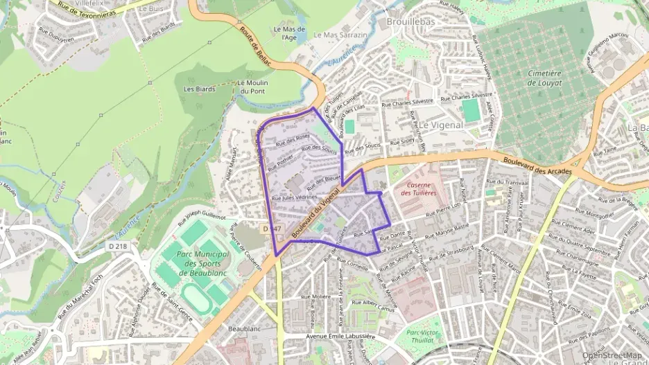 Appartement 77 m² trois pièces à vendre à Limoges