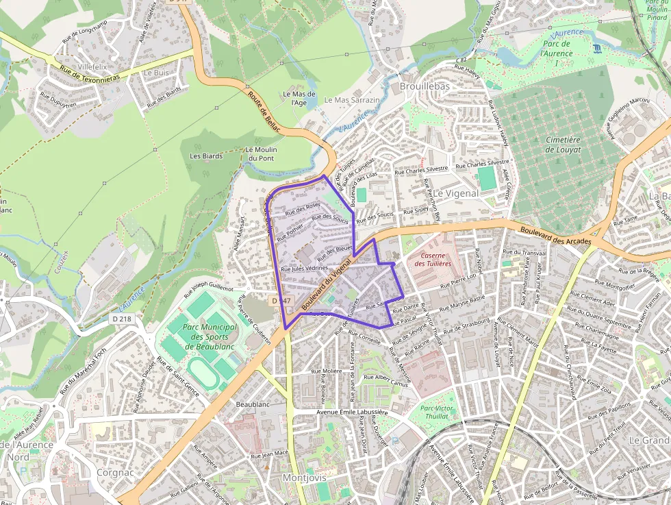 Appartement 46 m² deux pieces à vendre à Limoges