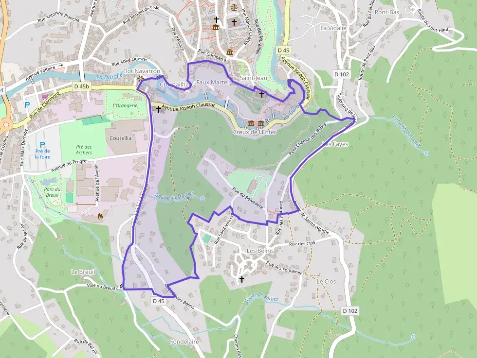 Appartement 78 m² quatre pièces à vendre à Thiers