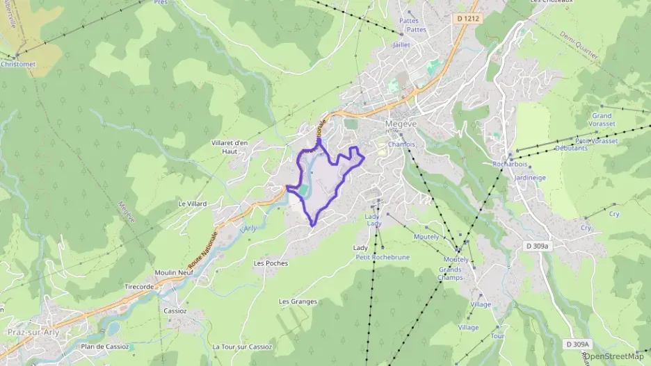 Appartement 85 m² quatre pièces à vendre à Megève Appartement 85 m² quatre pièces à vendre à Megève