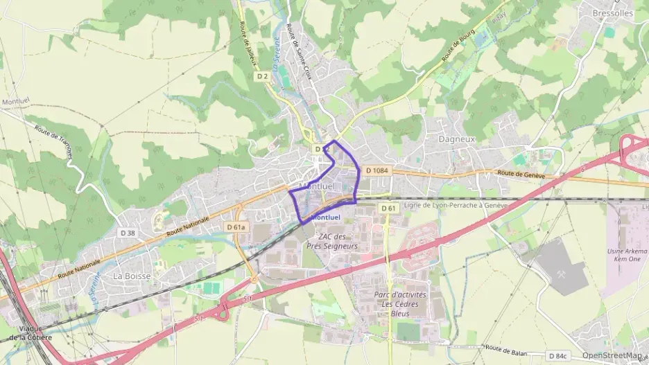 Appartement 64 m² trois pièces à vendre à Montluel