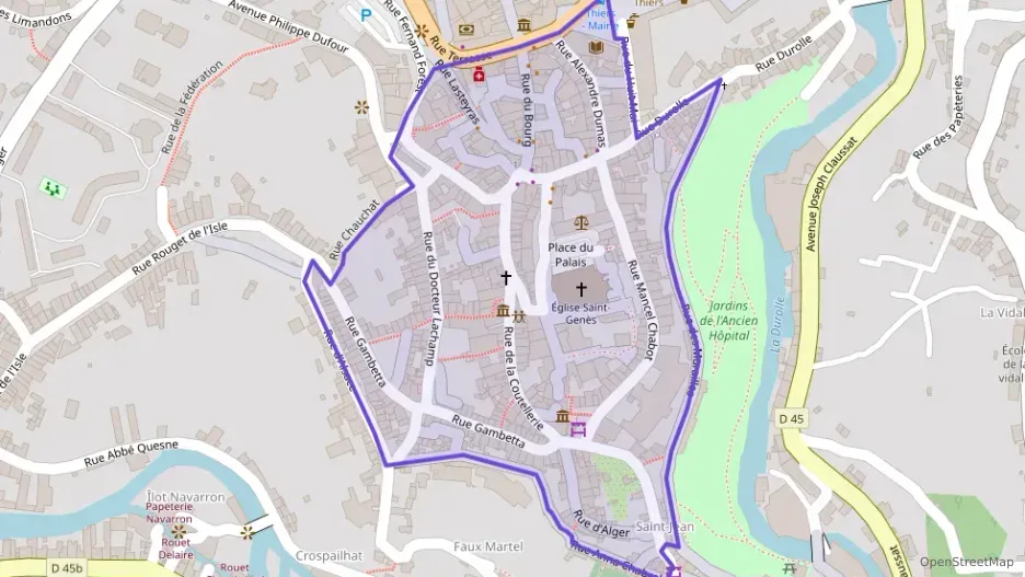 Appartement 35 m² deux pieces à vendre à Thiers Appartement 35 m² deux pieces à vendre à Thiers