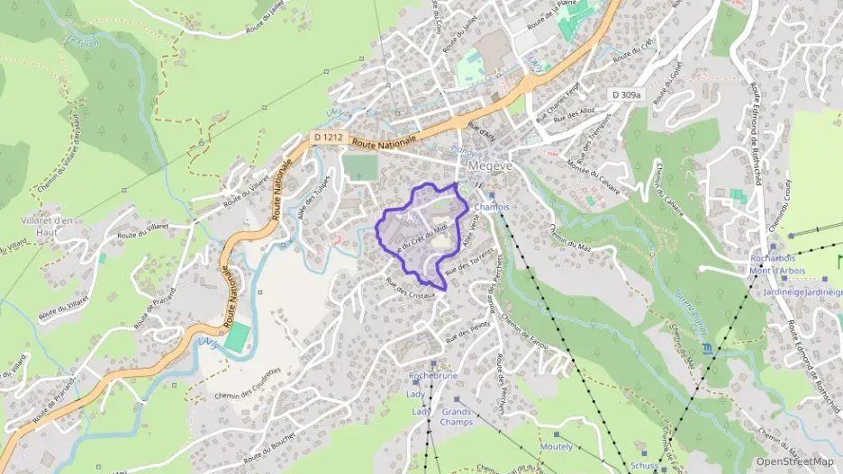 Appartement 52 m² trois pièces à vendre à Megève