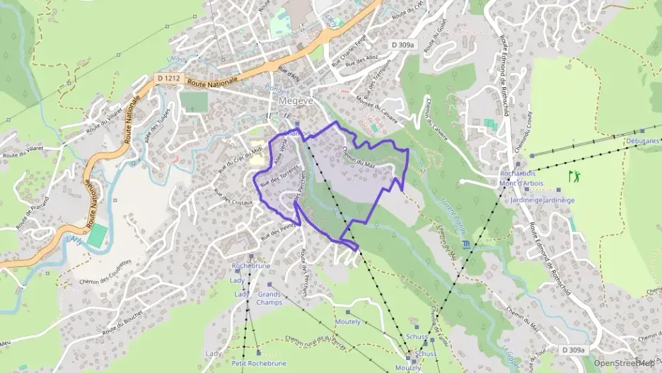 Appartement 63 m² trois pièces à vendre à Megève