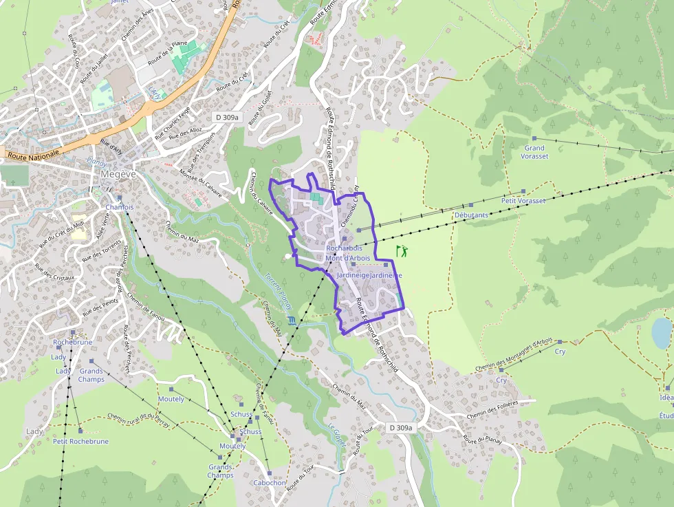 Appartement 57 m² une piece à vendre à Megève